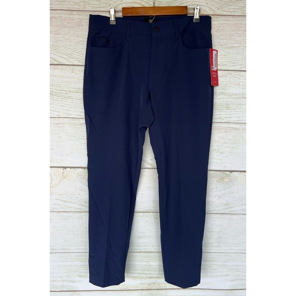 MPG Sport Outdoor Pants Mens 32X32 Navy Blue Boundary UPF 50+ Stretch Pants New